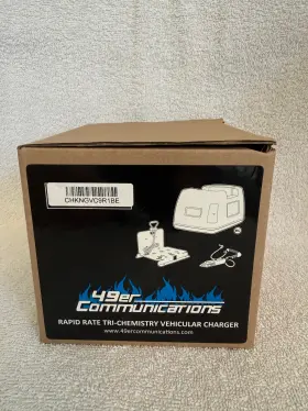 Chkngvc9r1be 49er Communications Oem Rapid Rate Tri-chemistry Vehicular Charger