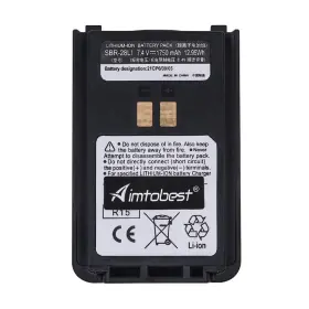 Sbr-28li Aimtobest 739232326359 1750mah Li-ion Battery Compatible For Yaesu Ft-4vr Ft-4vx Two Way Radio