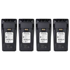 Arrowmax 4ps-amcl4497-2500-d 4pcs Sarrowmax Amcl4497-2500-d Battery For Motorola Cp200 Mototrbo Cp200d Ep450