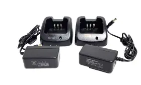 0226637 B&c Bc-160 Rapid Battery Charger Power Adapter For Icom Ic Lot Of 2