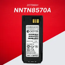 Mtp8500ex Banshee Nntn8570a 2075mah Impres Battery Works With Motorola Mtp8550ex - 7.4v