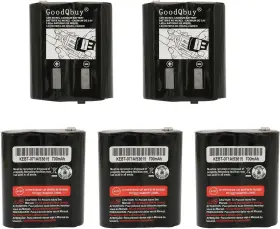 Bat-mt350-5-a  5pcs 700mah 3.6v Replacement Ni-mh Two-way Radio Battery Packs For Motorola Talk