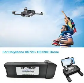 Hs720hs720e Beacon Pet 948116576975 4300mah 7.4v Replacement Lipo Battery For Holystone Drone