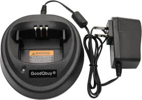 Charg-moto3688 Cp200 Charger Compatible With Motorola Cp340 Cp360 Cp380 Cp040 Cp140 Nntn4