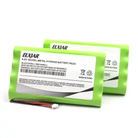 Ft-817 Coonyard 789844982177 2-pack 9.6v 1500mah Ni-mh Battery Compatible With Yaesu Vertex Ft-81