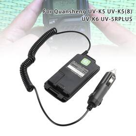 Darupsun E002-c185 Quansheng Uv-k5 Car Charger 12v/24v Battery Eliminator For Uv-k6 Uv-5rplus