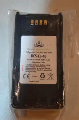 Dcs-l3-48 Discount Communication Li-ion 7.4 Volts 4800mah