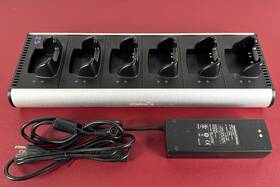 Ef Johnson 563-0600-361 Six Bay Viking Lithium Charger Kenwood Vp Series Radios
