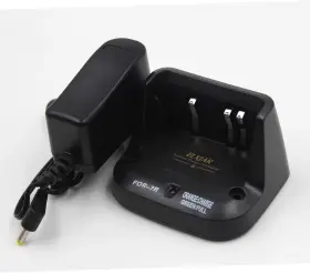 Elxjar 313043625605 2-pack Battery Charger Compatible With Yaesu Vertex And Standard Horizon Models