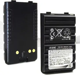 Fnb-8 Elxjar 313044328352 7.2v 1800mah Ni-mh Battery Pack Replacement For Yaesu/vertex Radios