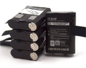 Elxjar 723508476183 5 Pk 3.6v 700mah Aaa Ni-mh Rechargeable Battery For Motorola Gmrs/frs M53617