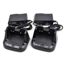 Ic-f27sr Elxjar 735209402552 2-pack Bc-192 Battery Charger For Icom F3011 F4011 Radios Bp-264 Packs