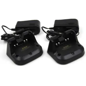 Bp-271 Elxjar 738632020881 2-pack Bc-202 Rapid Charger For Icom Id-31a Id-31e Id-51a Id-51e Radio