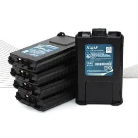Uv-5rtp Elxjar 738632021062 5 X 1800mah Bl-5 Battery For Baofeng Uv-5r/plus Dm-5r/plus Uv-5re Bf-f8h