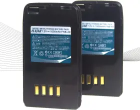 Fnb-41 Elxjar 744110043877 2-pack 7.2v 1000mah Ni-mh Battery Replacement For Yaesu Vertex F