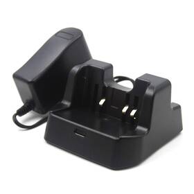Elxjar 781827556290 2-pack Cd-41 Rapid Desktop Charger Replacement For Yaesu Vx-8r Vx-8e Vx-8dr