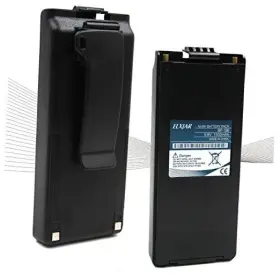 Bp-196 Elxjar 2-pack 9.6v Ni-mh Battery Replacement For Icom Ic-a4/a4c/a4e