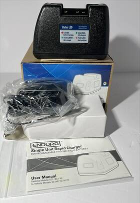 Endura Ec1-ha3a New Single Desktop Charger For Harris Xl Series Portables