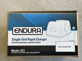 Endura Ec1v3-mt19t Ec1 Single Unit Rapid Charger Lmr Batteries New