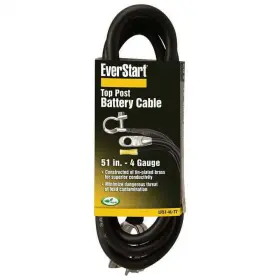 Lf51-4l-77 Everstart 4-gauge Top Post Battery Cable 51-inches