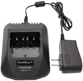 Knb17a Goodqbuy 705701479161 Ksc-24 Charger Is Compatible With Kenwood Batteries Knb14 Knb15 Knb16