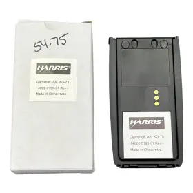 14002-0199-01 Harris Black Clamshell Aa Battery Case Pack Holder Xg-75 Radio