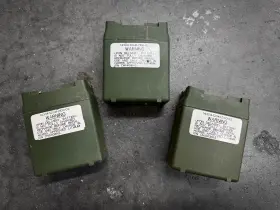 14304-12041-2100-02 Harris Genuine Prc 152 Radio Li-ion Rechargeable Battery Lot Of 3