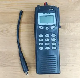 Mapt-t7hxx Harris As Is Untested P7200 Parts Antenna No Battery Two Way Radio