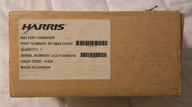 Harris Rf-5853-ch101 Battery Charger For Tactical Radio Batteries Open Box
