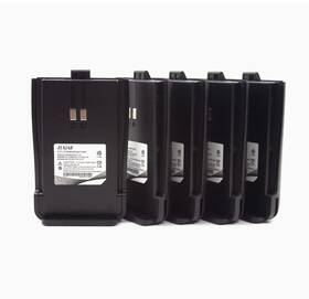 Hflexgrad Fj9118b 5 Pack For Retevis Rt21 Walkie Talkies Battery 1100mah Replacement Li-ion