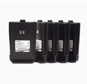 Fj9118b Hflexgrad 5 Pack For Retevis Rt21 Walkie Talkies Battery 1100mah Replacement Li-ion