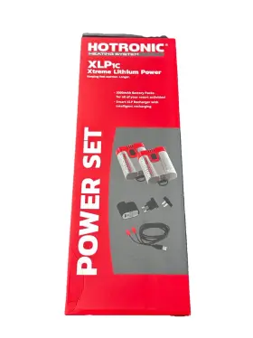 01-0100-417 Hotronic Xlp 1c Xtreme Lithium Foot Warmers Power Set 2 Batteries Accessories