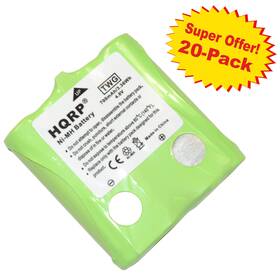 Hqrp 8877720804254 20x Batteries For Motorola Kebt-072 Kebt-072-a Kebt-072-b Two-way Radio