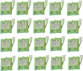 Hqrp 8877721903253 Lot Of 20pcs Two-way Radio Batteries For Uniden Bp-38 Bp-40 Replacement