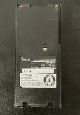 Ic-f21br Icom 707943774417 1650mah Nimh Bp-209n Bp-210n Battery For Ic-a6e Ic-a24e Ic-f11br