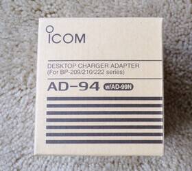 Icom Ad-94 With Ad-99n Desktop Charger Adapters B2