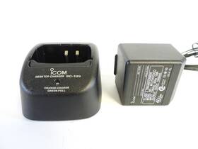 Icom Bc-139 Ham Radio Desktop Charger With Power Supply