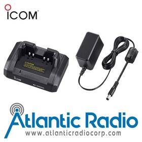 Icom Bc202ip3ac Rapid Desktop Charger Bc123sa Included