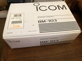 Icom Bm-103 Bc-103 Desktop Charger