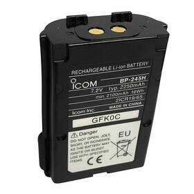 Icom Bp245h Li-ion Replacement Battery F/m72 And M73