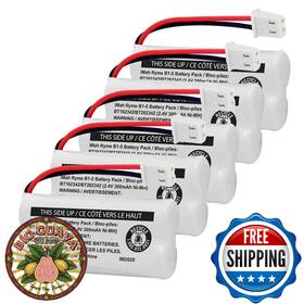 Imah B084yyb5f3 Bt162342/bt262342 2.4v 300mah Ni-mh Cordless Phone Battery Pack Also Compa