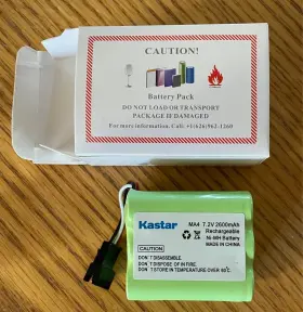Mh-1b-ma4 Kastar 7.2v 2600mah Battery For Tivoli Pal Ipal Bt Radio Audio Ma4 Ma-4