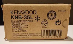 Knb-35l Kenwood 019048159625 New Li-ion Battery Pack Dc 7.4v 1950mah