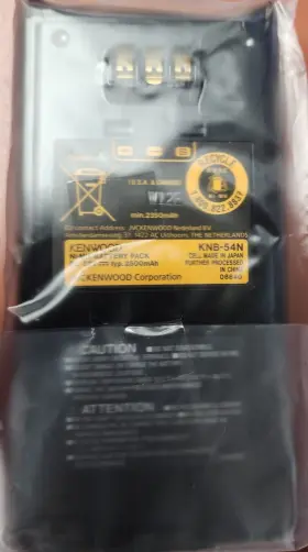 Knb-54n Kenwood New Oem Ni-mn Battery