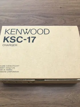 Ksc-17 Kenwood New Ksc17 Charger Radio