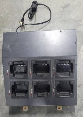 Kenwood Ksc-56 6-slot Multiple Rapid Charger Charging Station