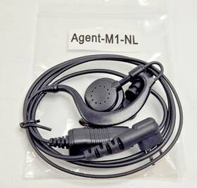 Klein Electronics Agent-m1co 1-wire Earpiece For Motorola 2-pin Radios