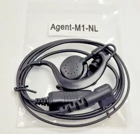 Agent-m1co Klein Electronics 1-wire Earpiece For Motorola 2-pin Radios
