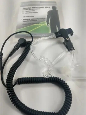 Prsma-at1 Klein Electronics Impact 3.5l Listen Only Earpiece For Shoulder Speaker Remote Microphone