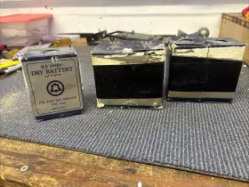 14196 Ks 5 Vintage Bell Systems Dry Batter Union Carbide Corporation 45 Volts